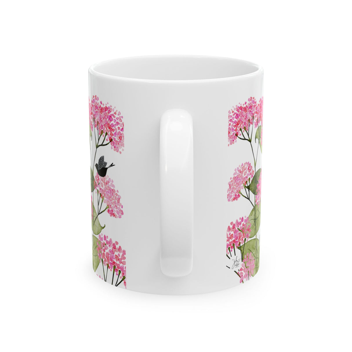 “Rooted in Joy” (11oz Ceramic) Inspirational Watercolor Mug