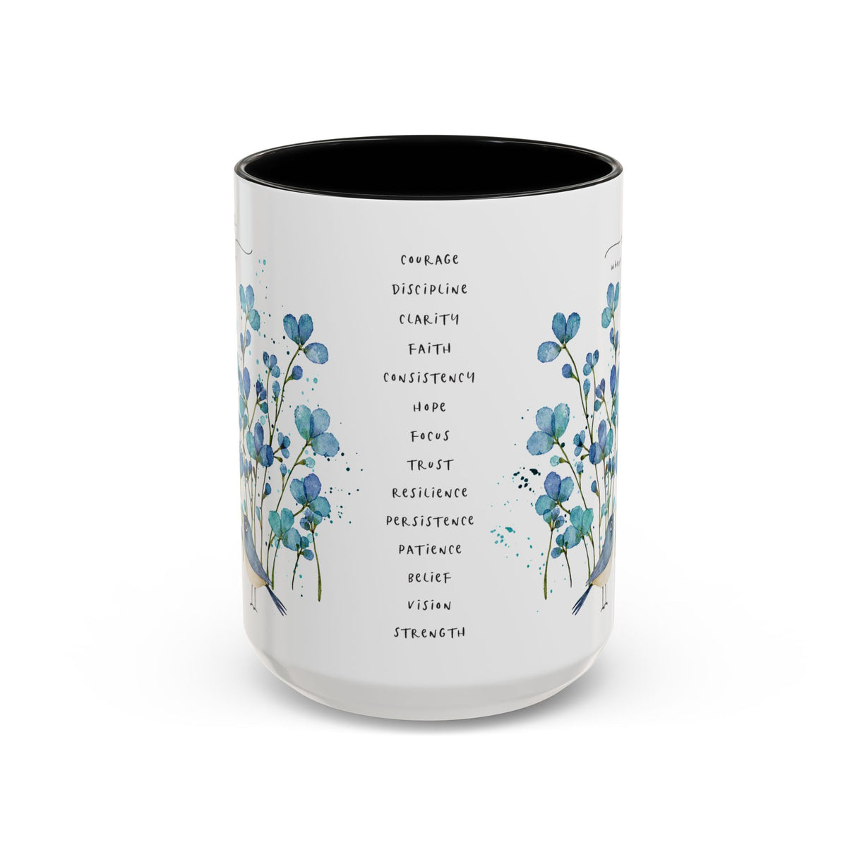Start Where You Are Coffee Mug | Faith, Hope & Encouragement Gift with Birds and Flowers