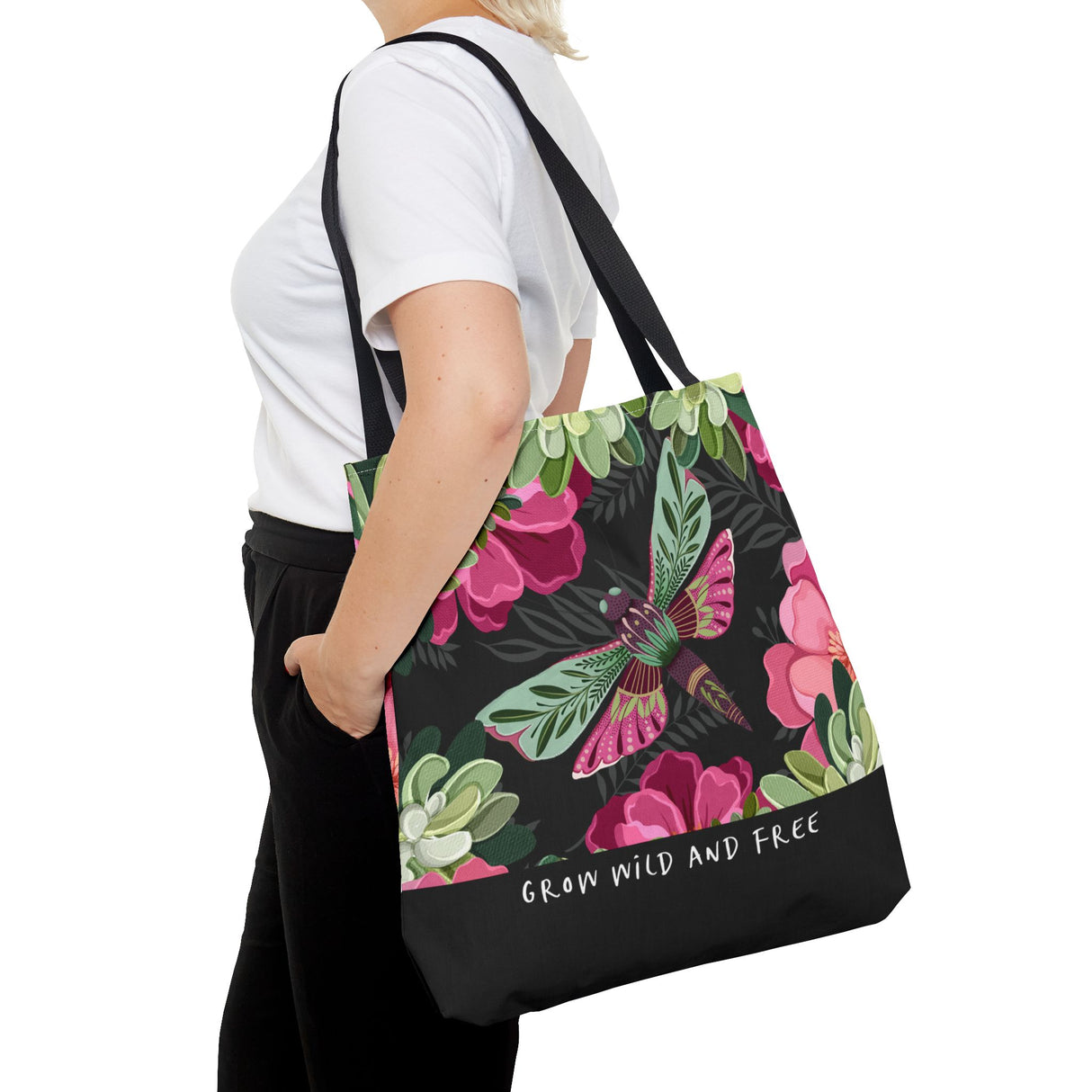 Grow Wild and Free Tote Bag