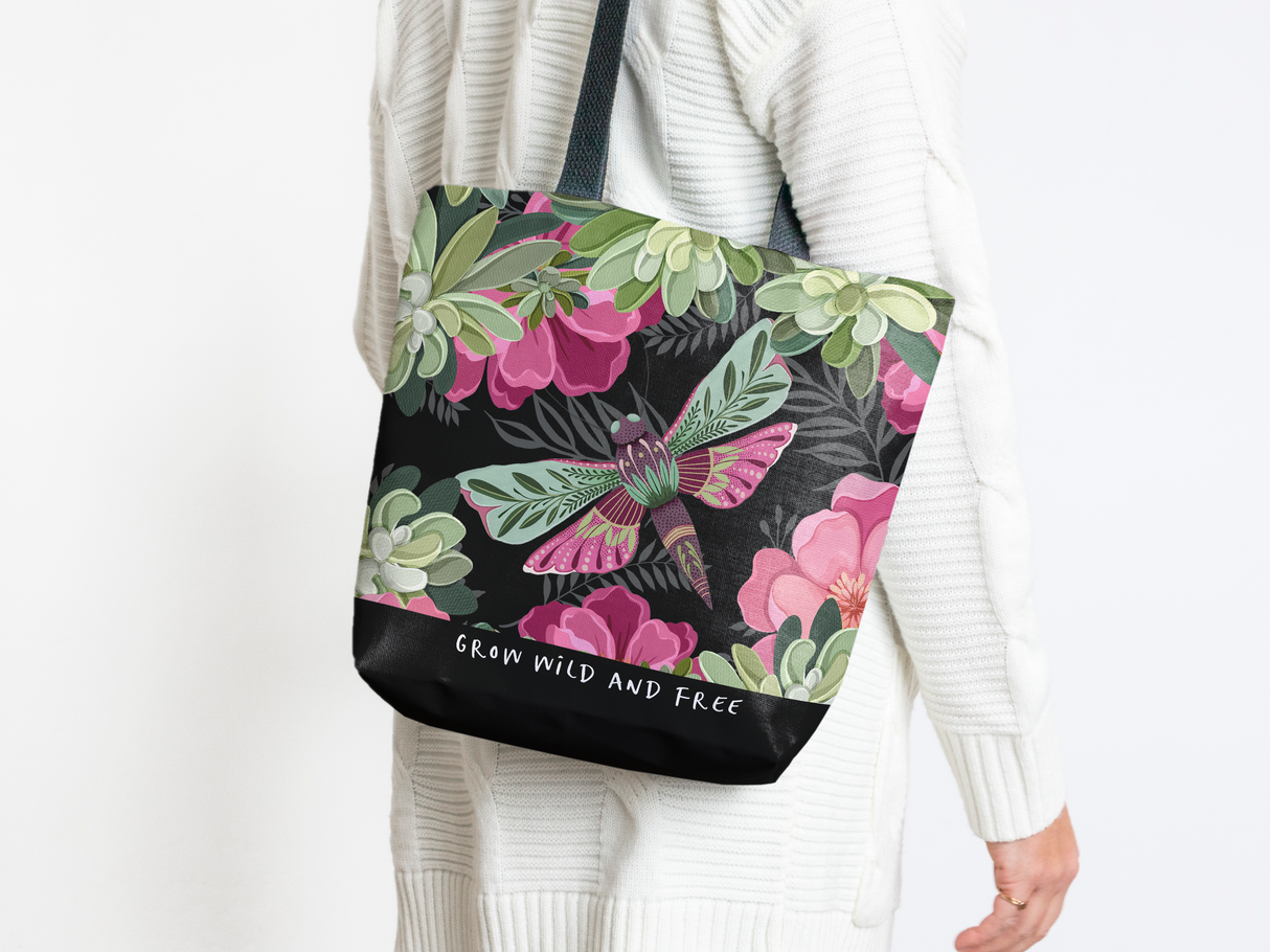 Grow Wild and Free Tote Bag