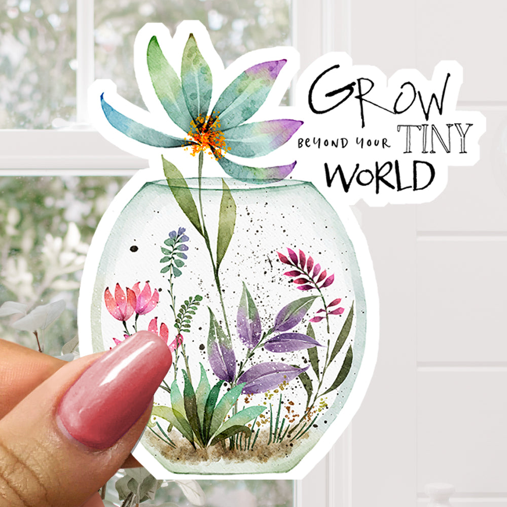 GROW Sticker, 3x3