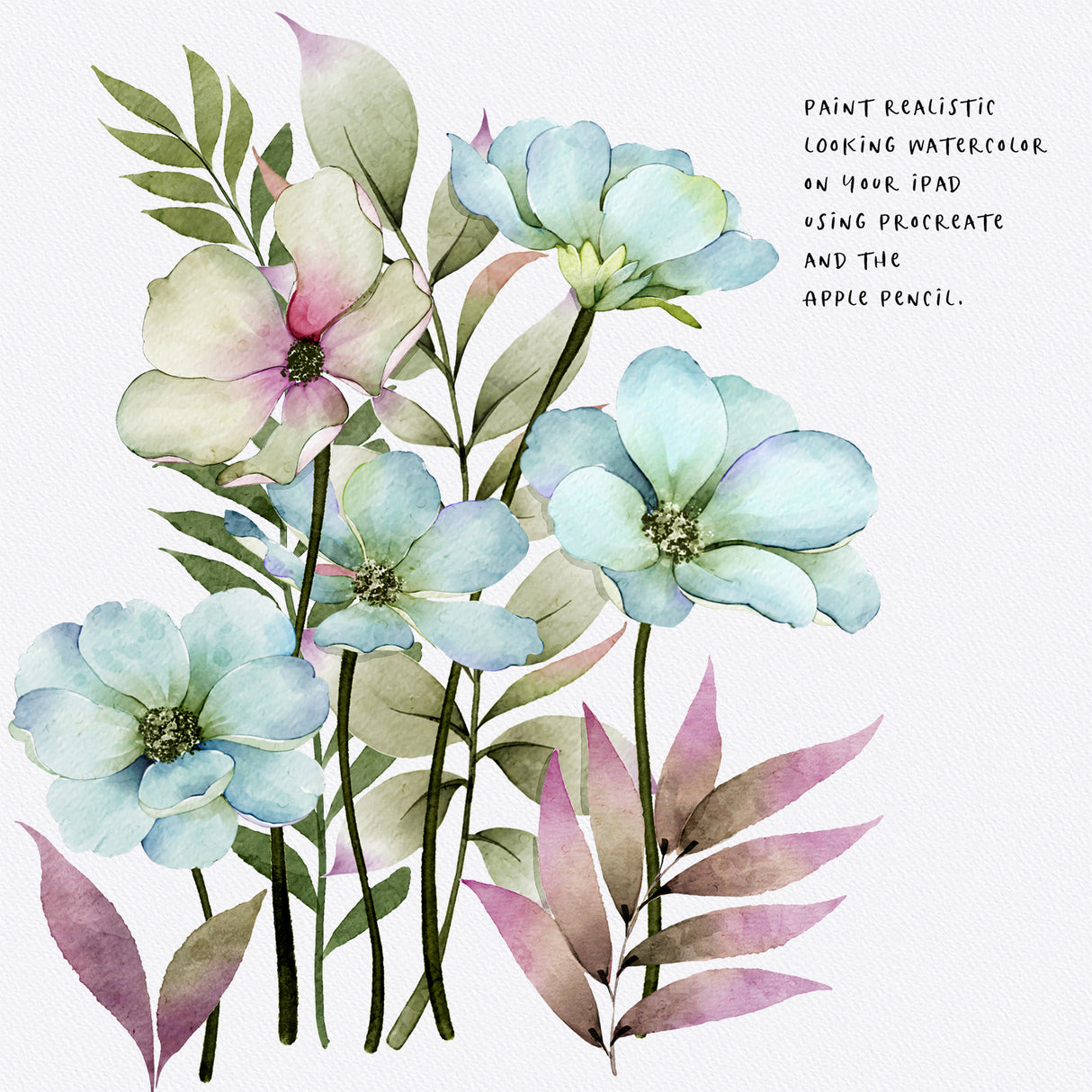 Watercolor Brushes for Procreate