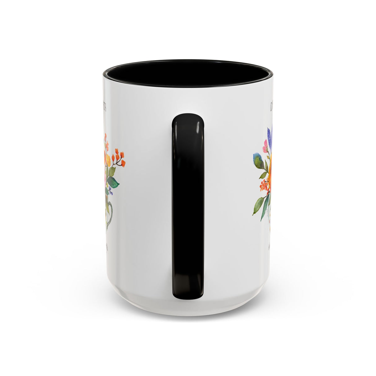 Faith-Inspired 15 oz Mug – “Coffee & Faith, Both Are Refillable” Encouraging Gift for Friends & Family
