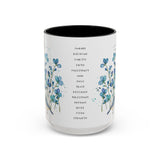 Start Where You Are Coffee Mug | Faith, Hope & Encouragement Gift with Birds and Flowers