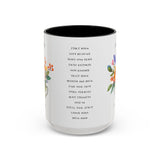 Faith-Inspired 15 oz Mug – “Coffee & Faith, Both Are Refillable” Encouraging Gift for Friends & Family