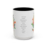 Motivational Coffee Mug – “Hard Things Build Strong People” with Flowers & Bird, Positive Gift for Her