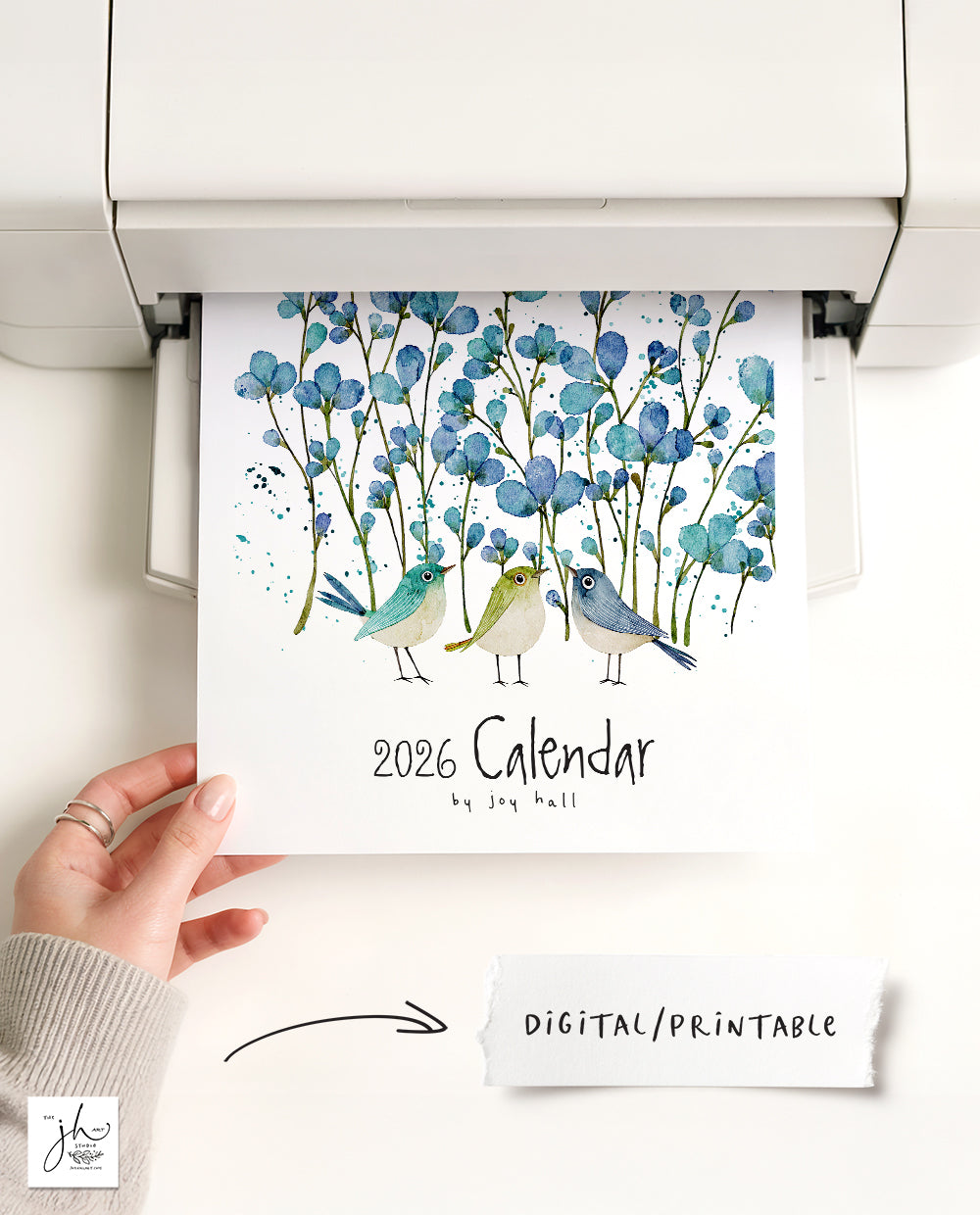 2026 Start Where You Are |  Printable | 8.5x11 | Calendar