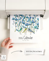 2026 Start Where You Are |  Printable | 8.5x11 | Calendar