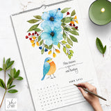 Start Where You Are 2026 Wall Calendar by Joy Hall (USA Shipping Only)