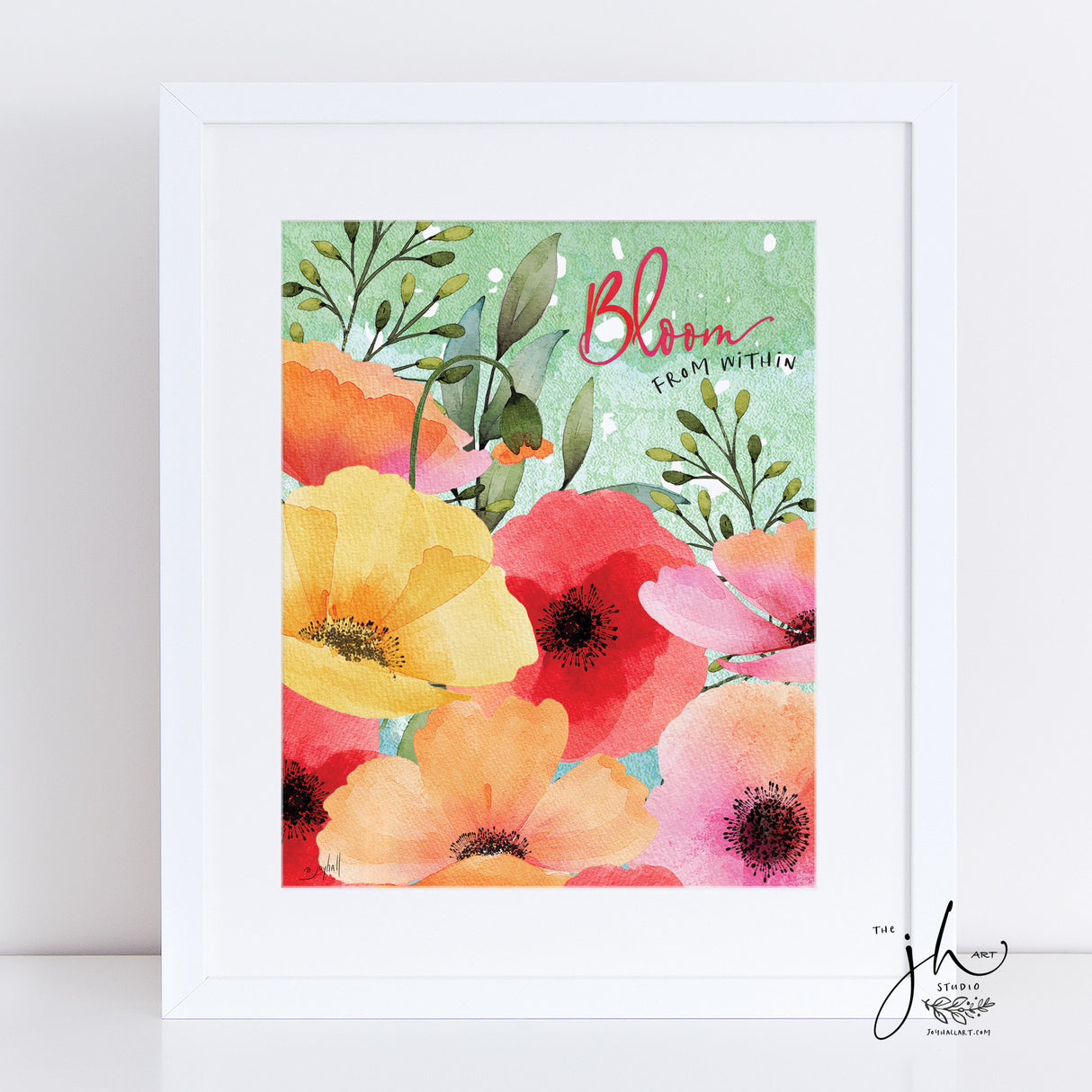 Bloom From Within Art Print