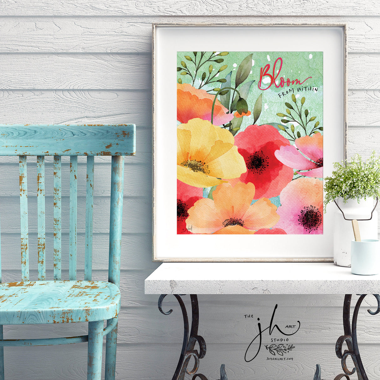 Bloom From Within Art Print
