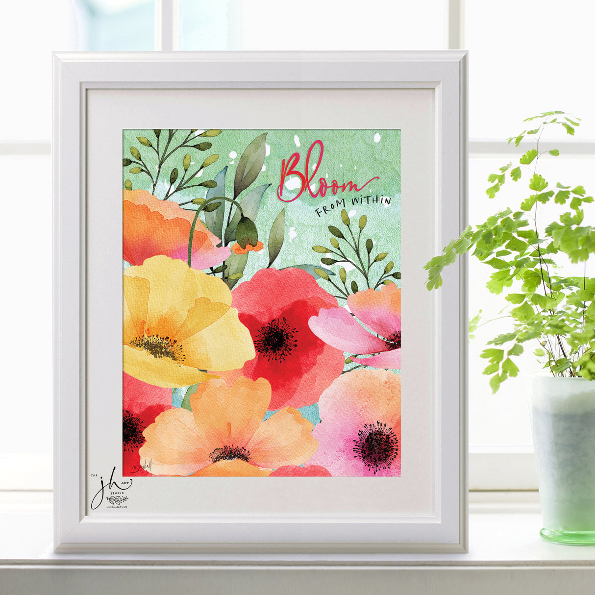 Bloom From Within Art Print