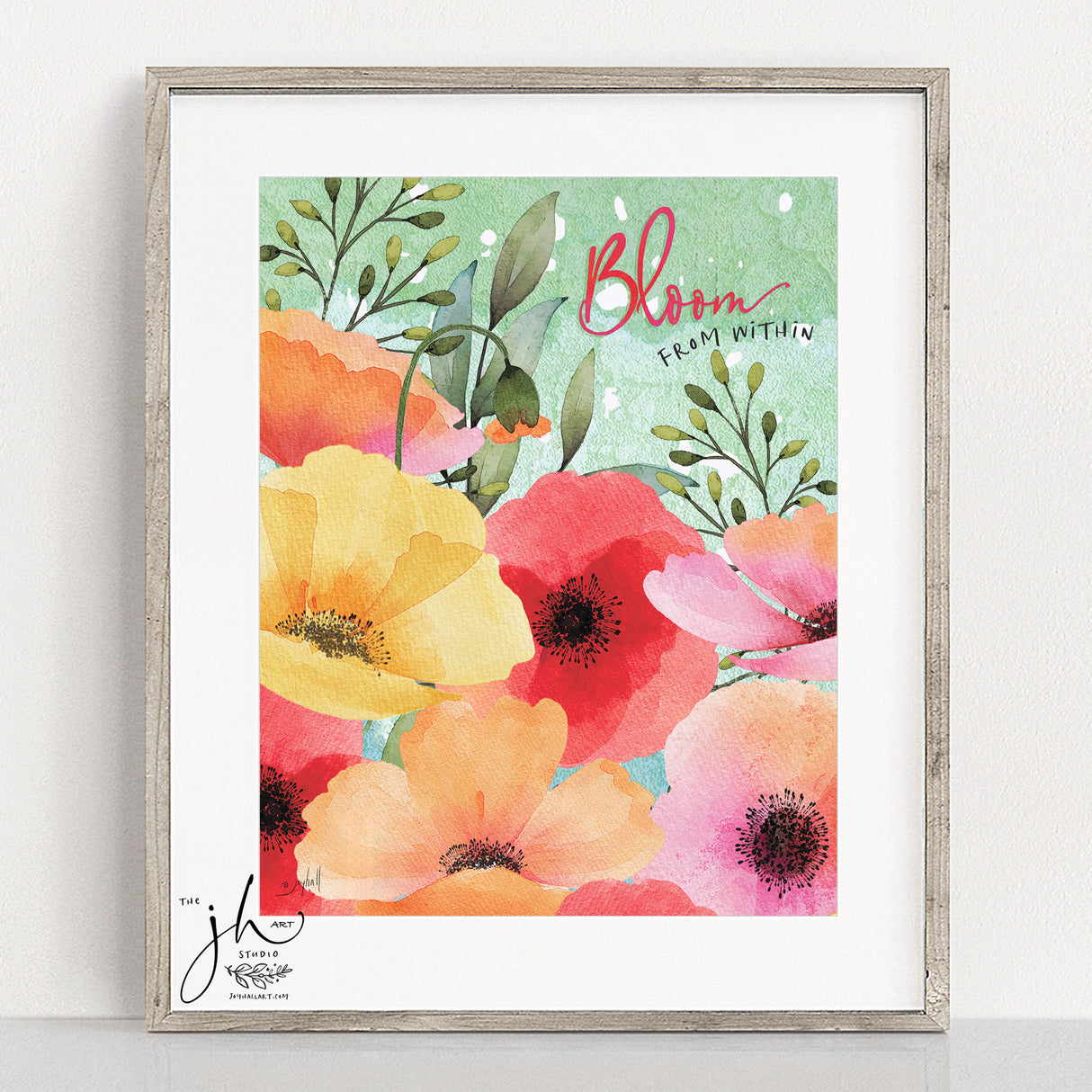 Bloom From Within Art Print