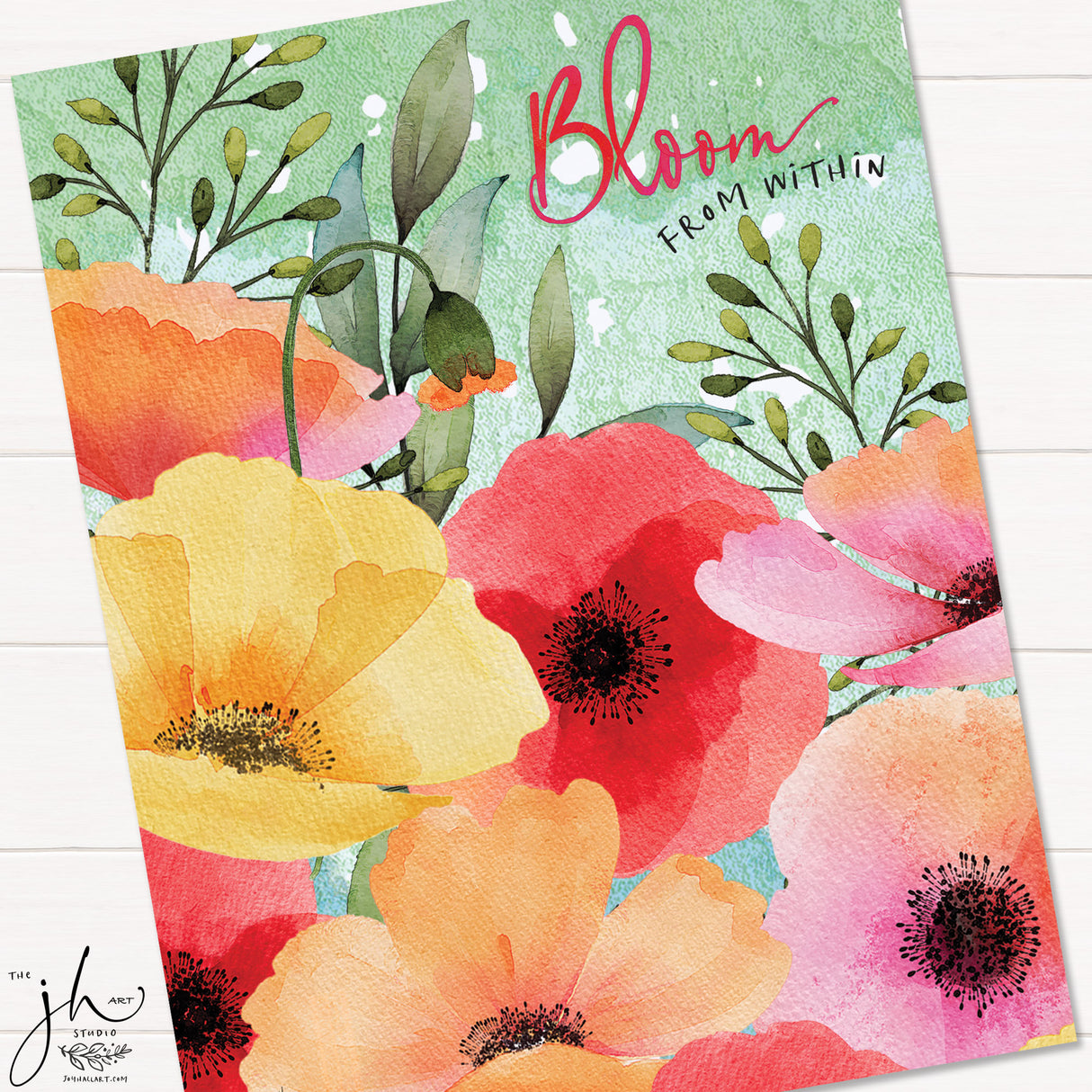 Bloom From Within Art Print