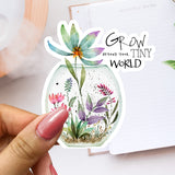 GROW Sticker, 3x3
