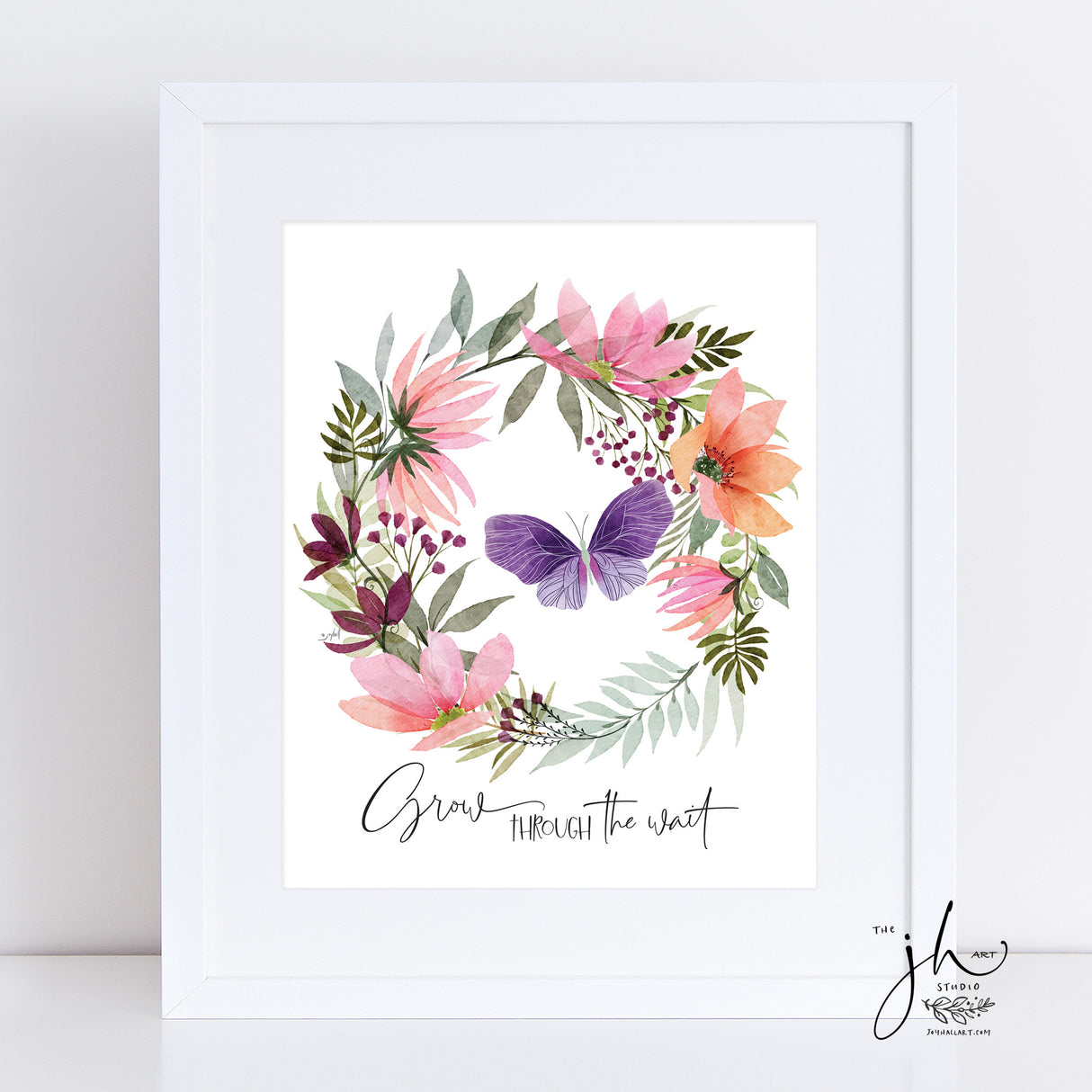 Grow Floral Print