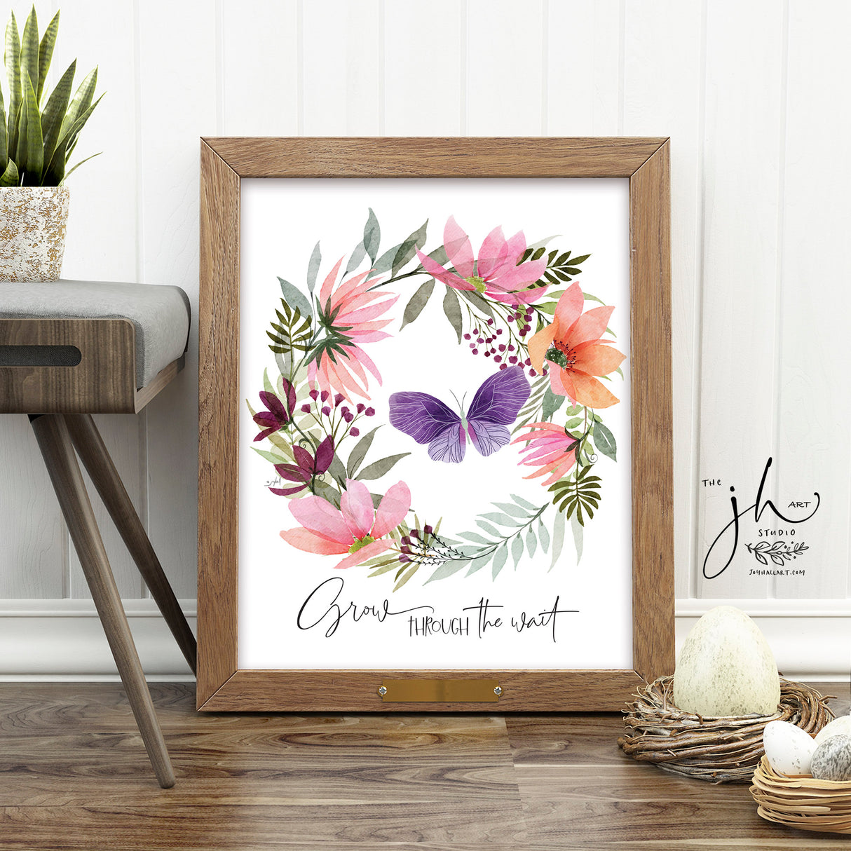 Grow Floral Print