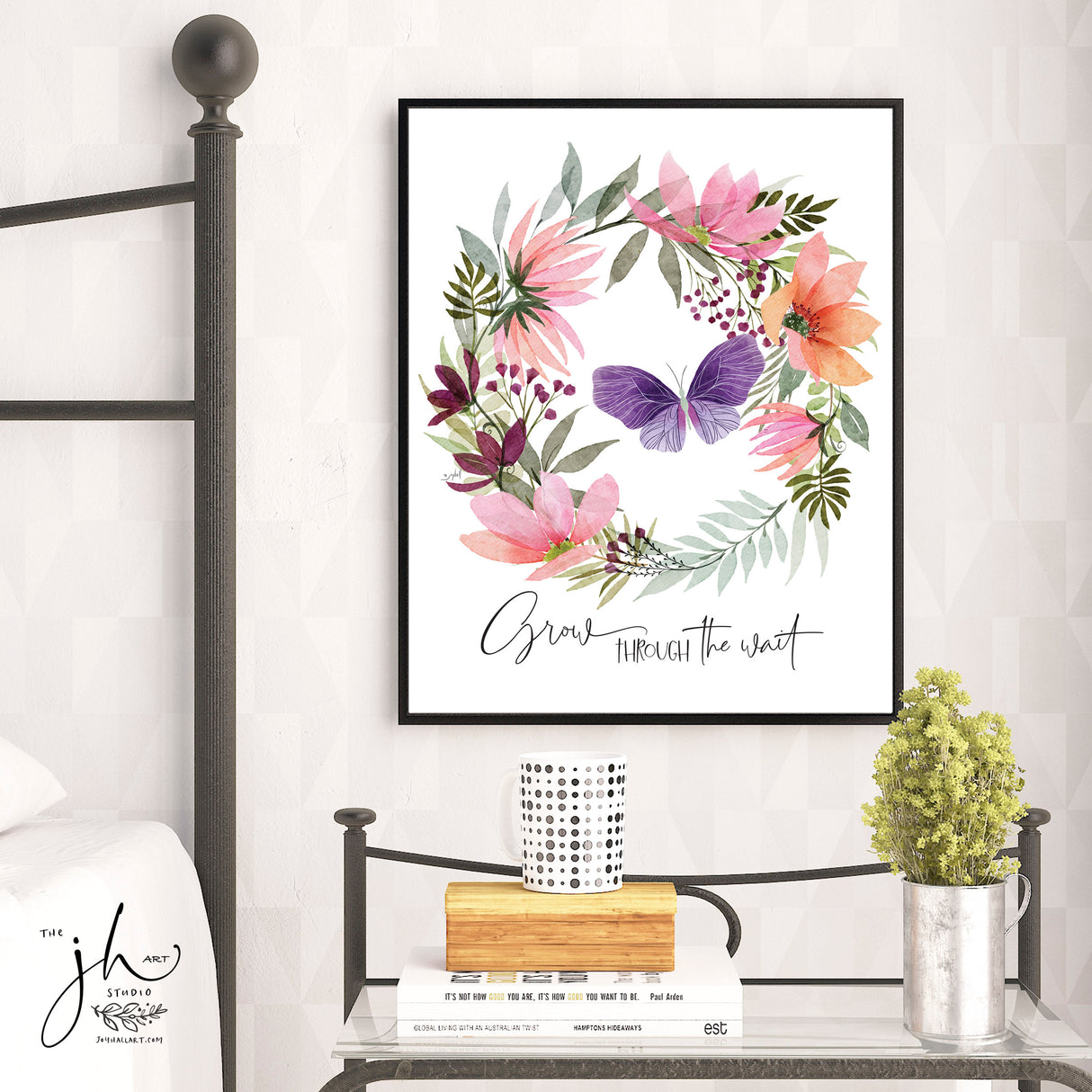 Grow Floral Print
