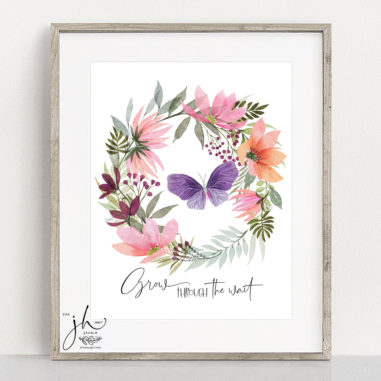 Grow Floral Print