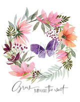 Grow Floral Print