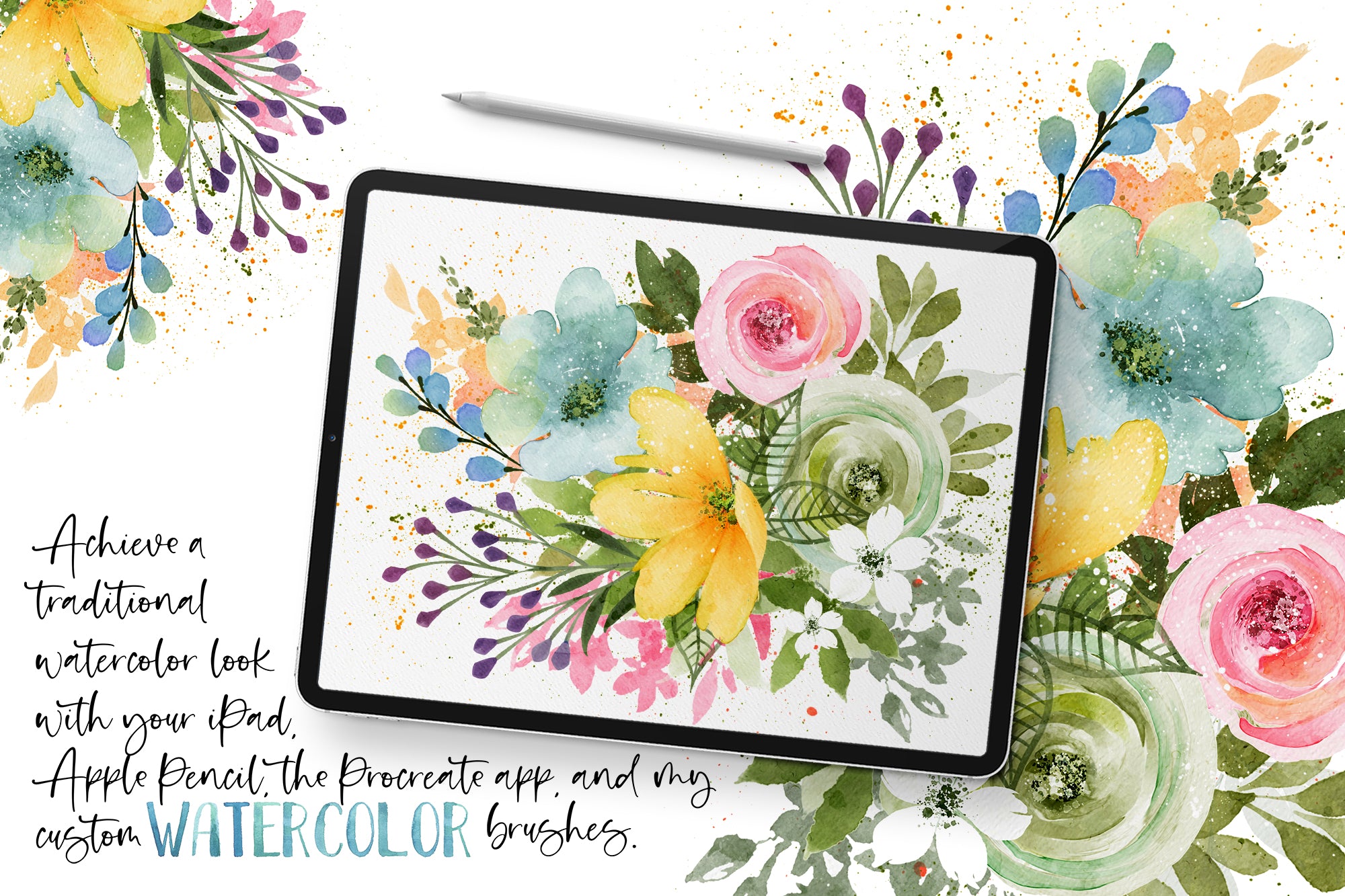 watercolor sets & brushes - Sweet Bella