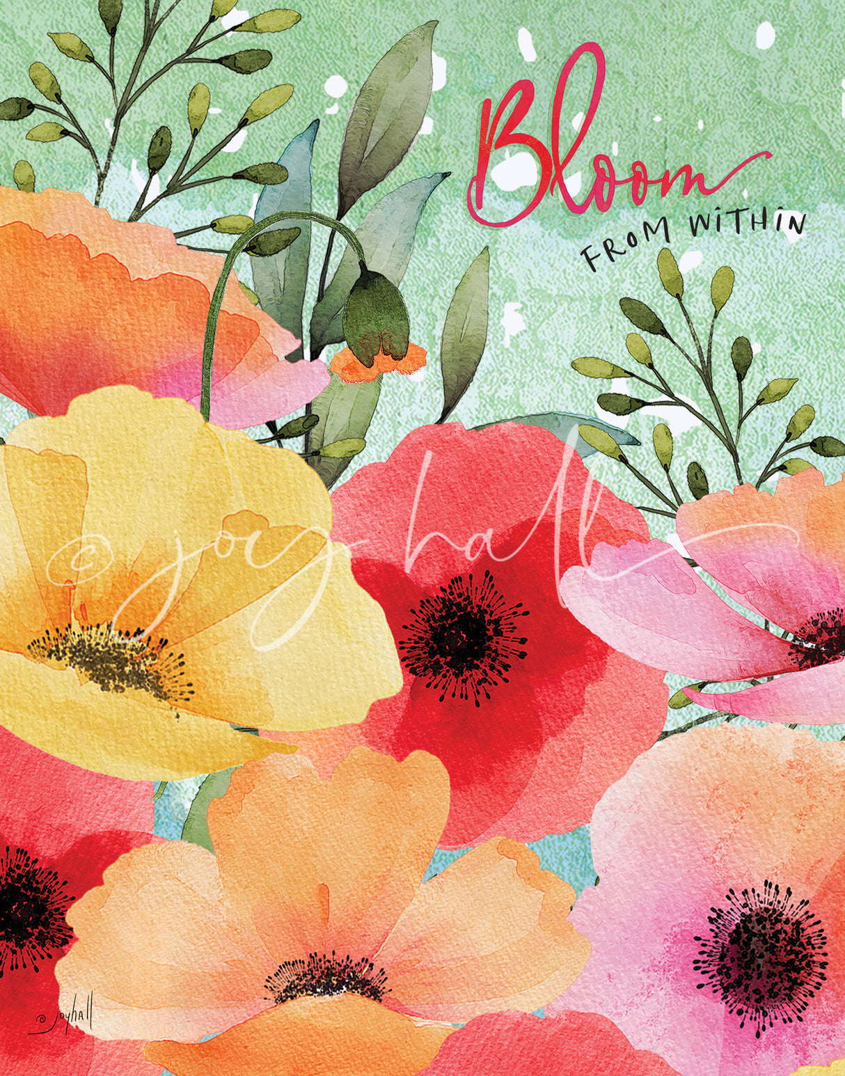 Bloom From Within Art Print