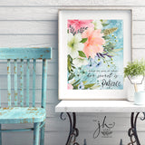 Patience Art Print
