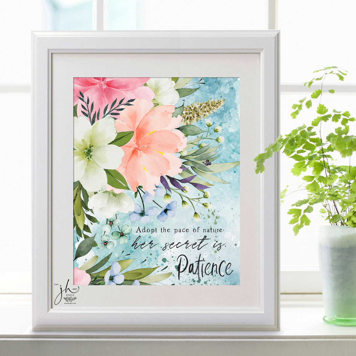 Patience Art Print