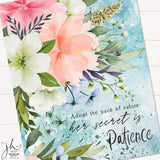 Patience Art Print
